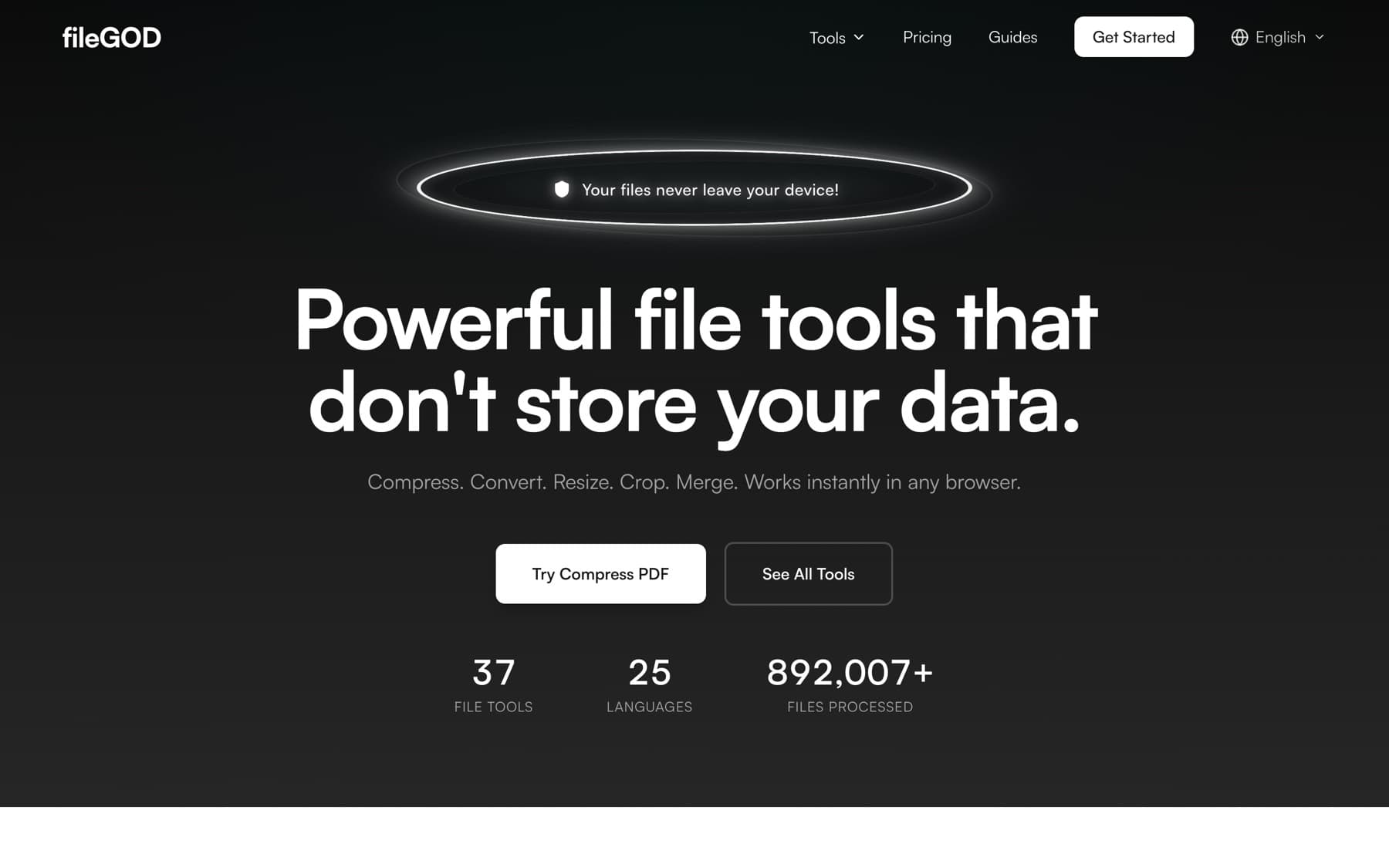 fileGOD – website preview