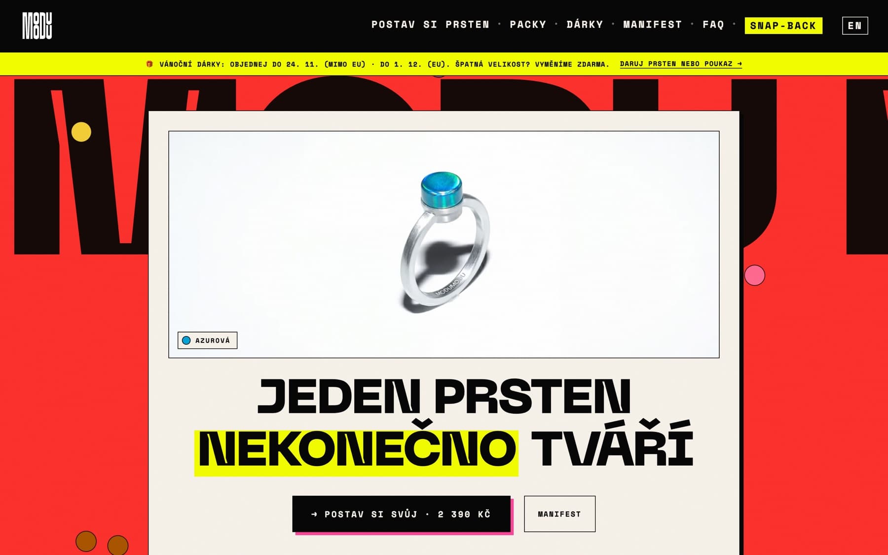 MODU MODU – website preview