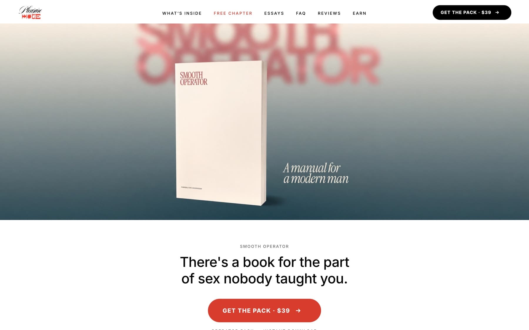 Smooth Operator – website preview