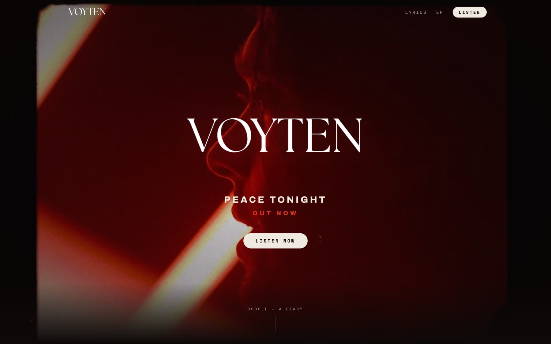 VOYTEN – website preview
